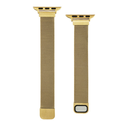 Bracelet de montre de rechange Milan à double section de petite taille pour la série Apple Watch, 7 45mm / 6 & SE & 5 & 4 44mm / 3 & 2 & 1 42mm, 7 41mm / 6 & SE & 5 & 4 40mm / 3 & 2 & 1 38mm