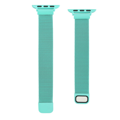 Bracelet de montre de rechange Milan à double section de petite taille pour la série Apple Watch, 7 45mm / 6 & SE & 5 & 4 44mm / 3 & 2 & 1 42mm, 7 41mm / 6 & SE & 5 & 4 40mm / 3 & 2 & 1 38mm
