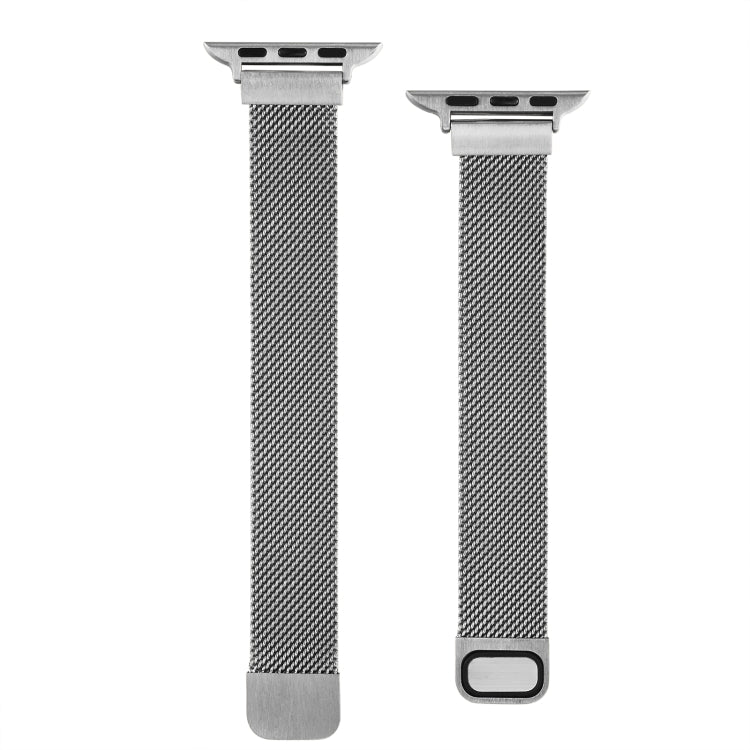 Bracelet de montre de rechange Milan à double section de petite taille pour la série Apple Watch, 7 45mm / 6 & SE & 5 & 4 44mm / 3 & 2 & 1 42mm, 7 41mm / 6 & SE & 5 & 4 40mm / 3 & 2 & 1 38mm