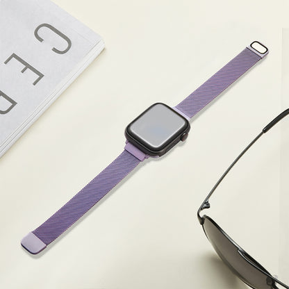 Bracelet de montre de rechange Milan à double section de petite taille pour la série Apple Watch, 7 45mm / 6 & SE & 5 & 4 44mm / 3 & 2 & 1 42mm, 7 41mm / 6 & SE & 5 & 4 40mm / 3 & 2 & 1 38mm