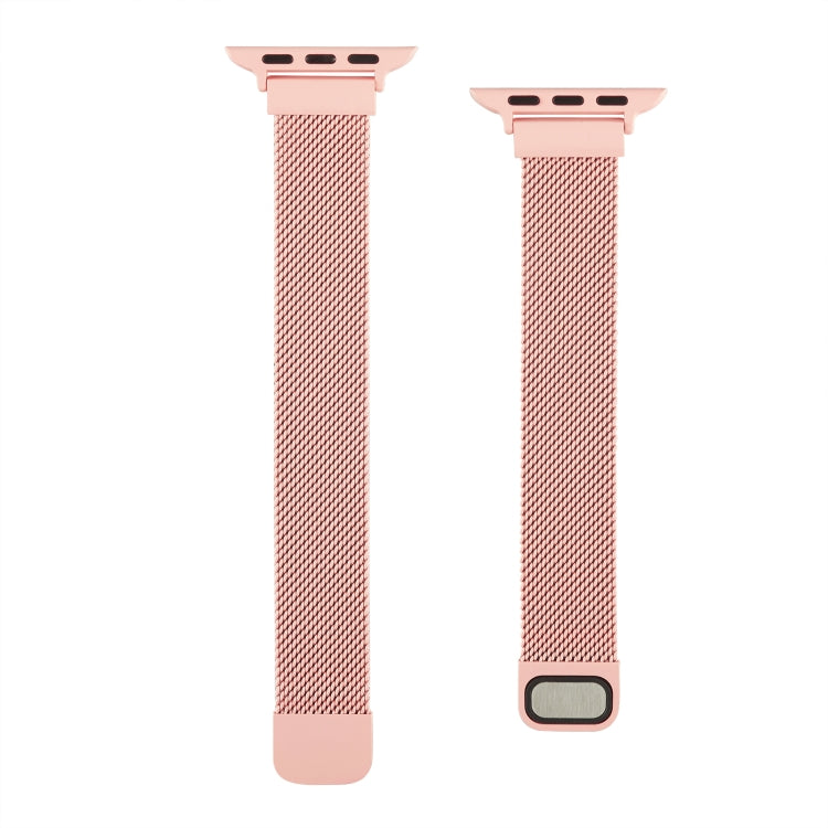 Bracelet de montre de rechange Milan à double section de petite taille pour la série Apple Watch, 7 45mm / 6 & SE & 5 & 4 44mm / 3 & 2 & 1 42mm, 7 41mm / 6 & SE & 5 & 4 40mm / 3 & 2 & 1 38mm