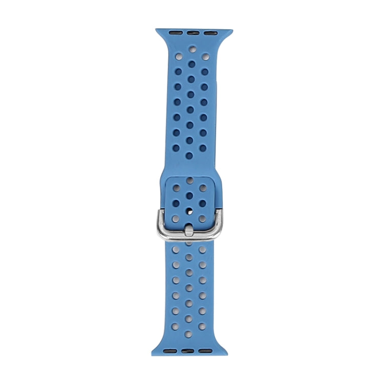 Bracelet de rechange en silicone pour Apple Watch Series, 7 45mm / 6 & SE & 5 & 4 44mm / 3 & 2 & 1 42mm, 7 41mm / 6 & SE & 5 & 4 40mm / 3 & 2 & 1 38mm