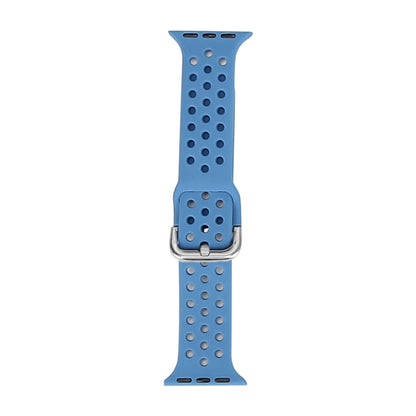 Bracelet de rechange en silicone pour Apple Watch Series, 7 45mm / 6 & SE & 5 & 4 44mm / 3 & 2 & 1 42mm, 7 41mm / 6 & SE & 5 & 4 40mm / 3 & 2 & 1 38mm