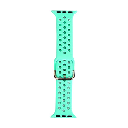 Bracelet de rechange en silicone pour Apple Watch Series, 7 45mm / 6 & SE & 5 & 4 44mm / 3 & 2 & 1 42mm, 7 41mm / 6 & SE & 5 & 4 40mm / 3 & 2 & 1 38mm