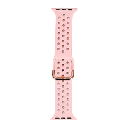 Bracelet de rechange en silicone pour Apple Watch Series, 7 45mm / 6 & SE & 5 & 4 44mm / 3 & 2 & 1 42mm, 7 41mm / 6 & SE & 5 & 4 40mm / 3 & 2 & 1 38mm
