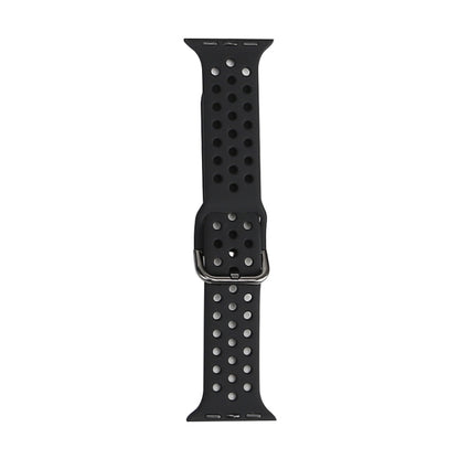 Bracelet de rechange en silicone pour Apple Watch Series, 7 45mm / 6 & SE & 5 & 4 44mm / 3 & 2 & 1 42mm, 7 41mm / 6 & SE & 5 & 4 40mm / 3 & 2 & 1 38mm