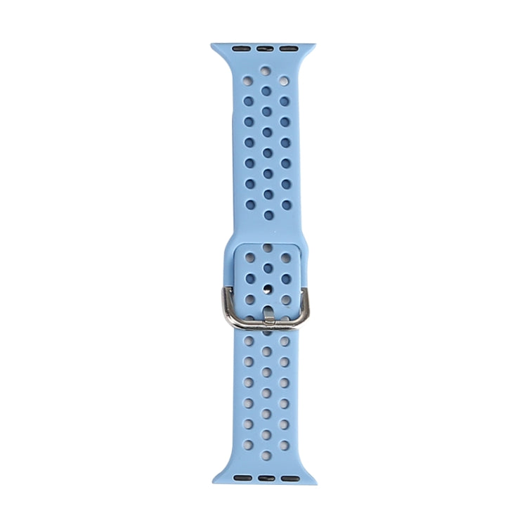 Bracelet de rechange en silicone pour Apple Watch Series, 7 45mm / 6 & SE & 5 & 4 44mm / 3 & 2 & 1 42mm, 7 41mm / 6 & SE & 5 & 4 40mm / 3 & 2 & 1 38mm