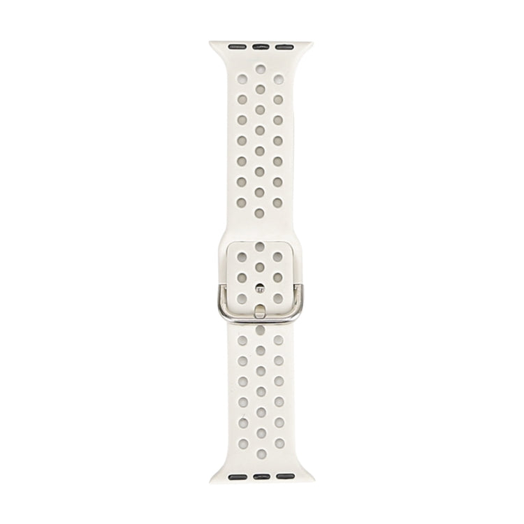 Bracelet de rechange en silicone pour Apple Watch Series, 7 45mm / 6 & SE & 5 & 4 44mm / 3 & 2 & 1 42mm, 7 41mm / 6 & SE & 5 & 4 40mm / 3 & 2 & 1 38mm
