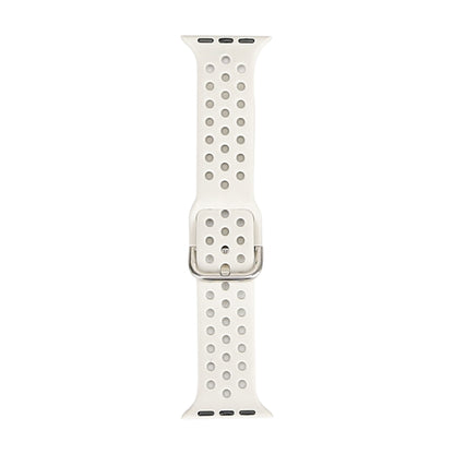 Bracelet de rechange en silicone pour Apple Watch Series, 7 45mm / 6 & SE & 5 & 4 44mm / 3 & 2 & 1 42mm, 7 41mm / 6 & SE & 5 & 4 40mm / 3 & 2 & 1 38mm