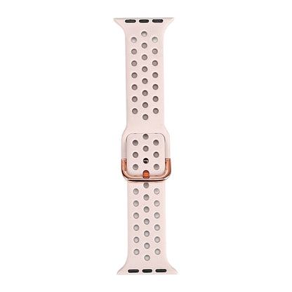 Bracelet de rechange en silicone pour Apple Watch Series, 7 45mm / 6 & SE & 5 & 4 44mm / 3 & 2 & 1 42mm, 7 41mm / 6 & SE & 5 & 4 40mm / 3 & 2 & 1 38mm