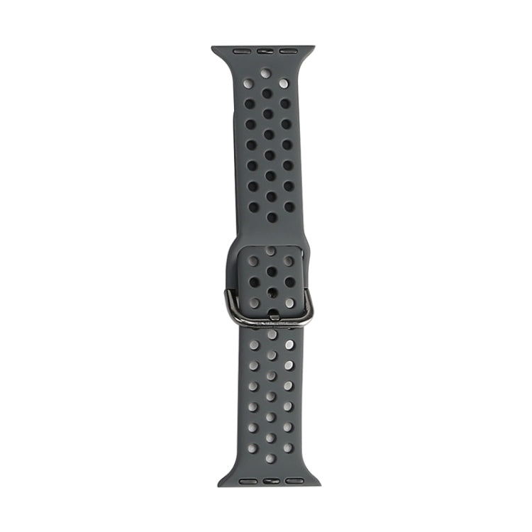 Bracelet de rechange en silicone pour Apple Watch Series, 7 45mm / 6 & SE & 5 & 4 44mm / 3 & 2 & 1 42mm, 7 41mm / 6 & SE & 5 & 4 40mm / 3 & 2 & 1 38mm