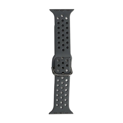 Bracelet de rechange en silicone pour Apple Watch Series, 7 45mm / 6 & SE & 5 & 4 44mm / 3 & 2 & 1 42mm, 7 41mm / 6 & SE & 5 & 4 40mm / 3 & 2 & 1 38mm