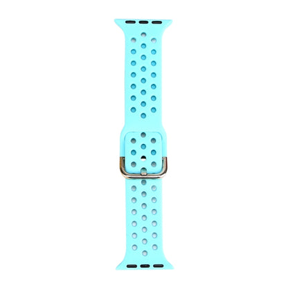 Bracelet de rechange en silicone pour Apple Watch Series, 7 45mm / 6 & SE & 5 & 4 44mm / 3 & 2 & 1 42mm, 7 41mm / 6 & SE & 5 & 4 40mm / 3 & 2 & 1 38mm