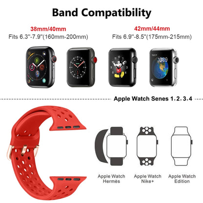 Bracelet de rechange en silicone pour Apple Watch Series, 7 45mm / 6 & SE & 5 & 4 44mm / 3 & 2 & 1 42mm, 7 41mm / 6 & SE & 5 & 4 40mm / 3 & 2 & 1 38mm