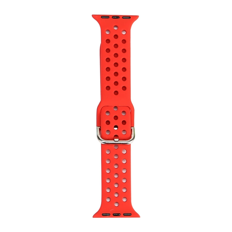 Bracelet de rechange en silicone pour Apple Watch Series, 7 45mm / 6 & SE & 5 & 4 44mm / 3 & 2 & 1 42mm, 7 41mm / 6 & SE & 5 & 4 40mm / 3 & 2 & 1 38mm