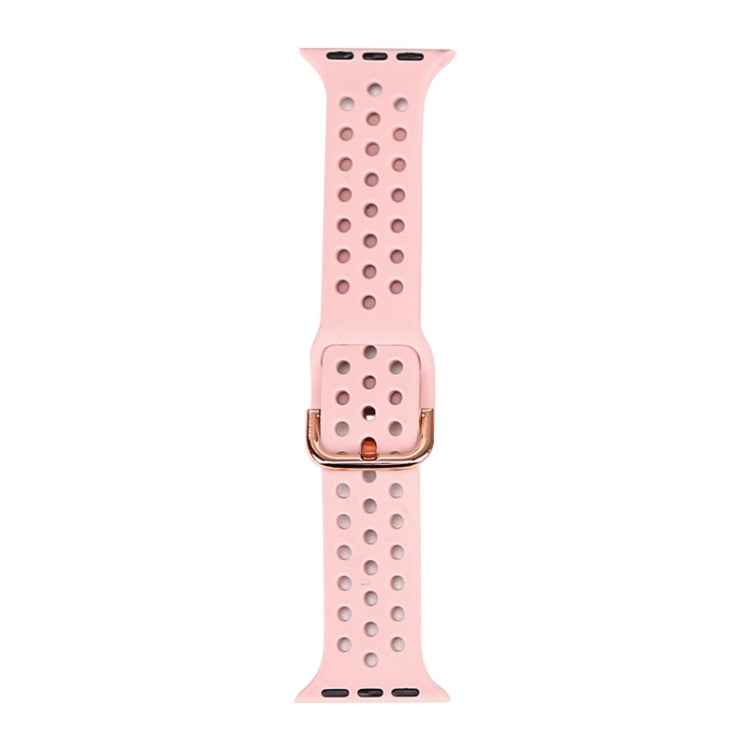 Bracelet de rechange en silicone pour Apple Watch Series, 7 45mm / 6 & SE & 5 & 4 44mm / 3 & 2 & 1 42mm, 7 41mm / 6 & SE & 5 & 4 40mm / 3 & 2 & 1 38mm