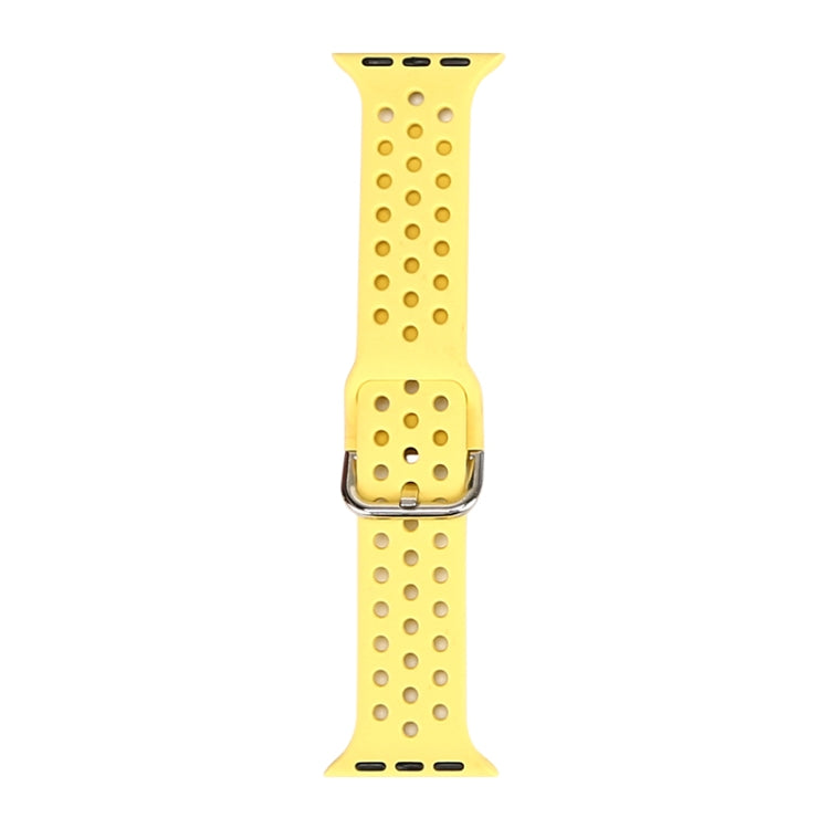 Bracelet de rechange en silicone pour Apple Watch Series, 7 45mm / 6 & SE & 5 & 4 44mm / 3 & 2 & 1 42mm, 7 41mm / 6 & SE & 5 & 4 40mm / 3 & 2 & 1 38mm