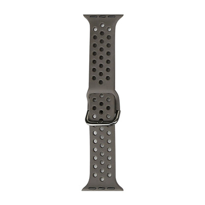 Bracelet de rechange en silicone pour Apple Watch Series, 7 45mm / 6 & SE & 5 & 4 44mm / 3 & 2 & 1 42mm, 7 41mm / 6 & SE & 5 & 4 40mm / 3 & 2 & 1 38mm