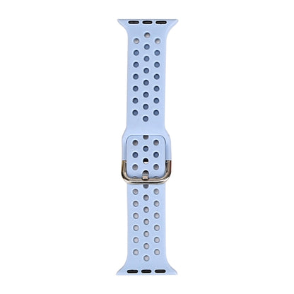 Bracelet de rechange en silicone pour Apple Watch Series, 7 45mm / 6 & SE & 5 & 4 44mm / 3 & 2 & 1 42mm, 7 41mm / 6 & SE & 5 & 4 40mm / 3 & 2 & 1 38mm
