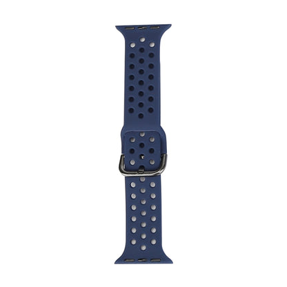Bracelet de rechange en silicone pour Apple Watch Series, 7 45mm / 6 & SE & 5 & 4 44mm / 3 & 2 & 1 42mm, 7 41mm / 6 & SE & 5 & 4 40mm / 3 & 2 & 1 38mm