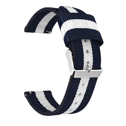 Pour Samsung Galaxy Watch4 40/44mm & Watch4 Classic 42/46mm Bracelet de remplacement en nylon fendu Bracelet de montre