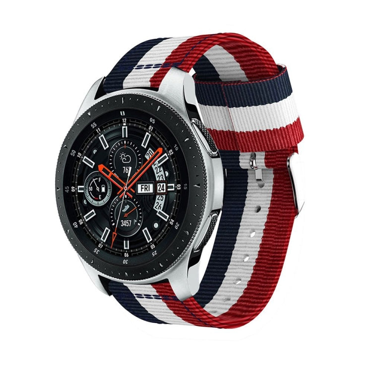 Pour Samsung Galaxy Watch4 40/44mm & Watch4 Classic 42/46mm Bracelet de remplacement en nylon fendu Bracelet de montre