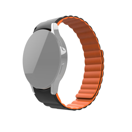 Bracelet de montre de remplacement magnétique en silicone, For Samsung Galaxy Watch4 40mm / 44mm