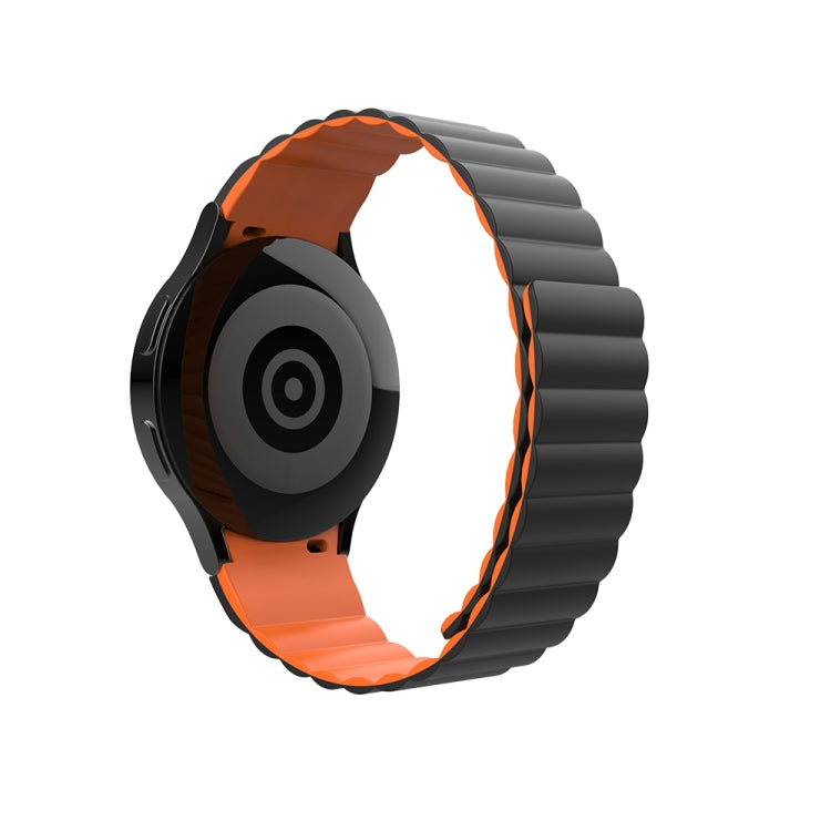 Bracelet de montre de remplacement magnétique en silicone, For Samsung Galaxy Watch4 40mm / 44mm
