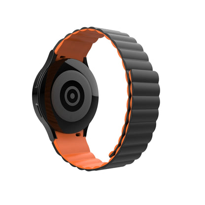 Bracelet de montre de remplacement magnétique en silicone, For Samsung Galaxy Watch4 40mm / 44mm