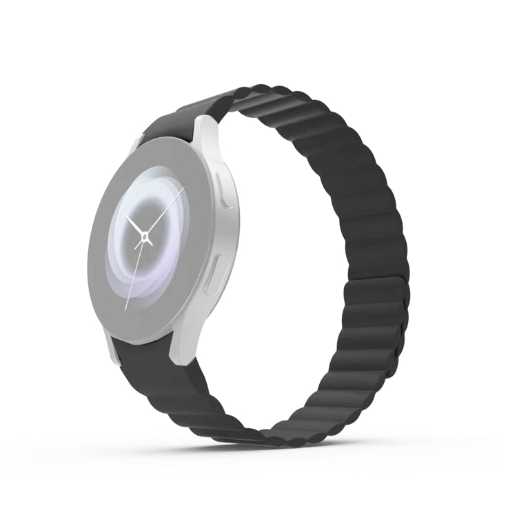 Bracelet de montre de remplacement magnétique en silicone, For Samsung Galaxy Watch4 40mm / 44mm