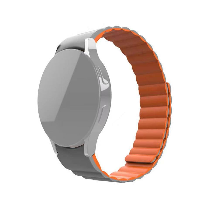 Bracelet de montre de remplacement magnétique en silicone, For Samsung Galaxy Watch4 40mm / 44mm