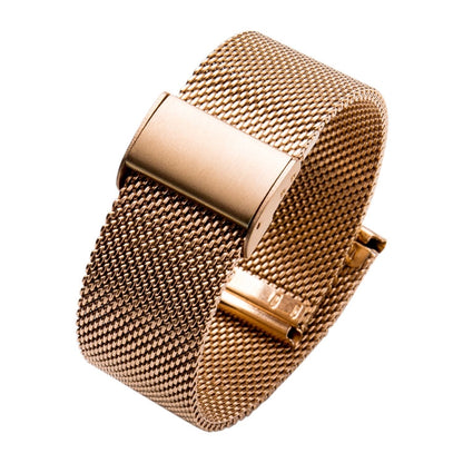 Bracelet de rechange en acier inoxydable 304 à boucle unique, 18mm, 20mm, 22mm