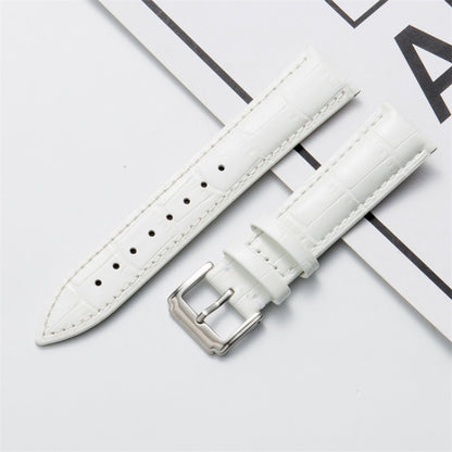 Bracelet de montre en cuir de veau, 14mm, 16mm, 18mm, 20mm, 22mm, 24mm