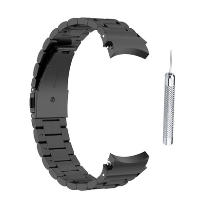 Bracelet de montre en acier à trois souches, For Samsung Galaxy Watch4 / Watch4 Classic