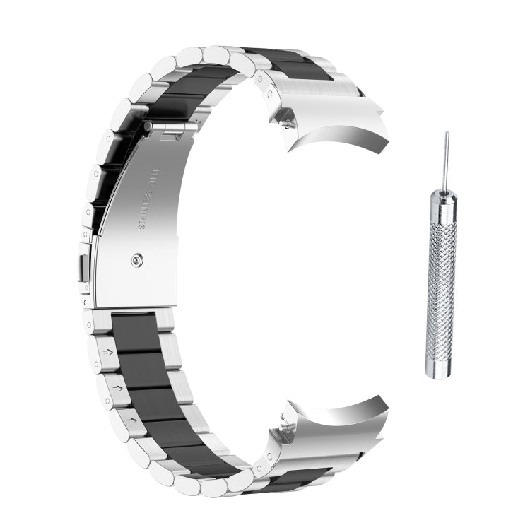 Bracelet de montre en acier à trois souches, For Samsung Galaxy Watch4 / Watch4 Classic