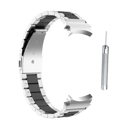 Bracelet de montre en acier à trois souches, For Samsung Galaxy Watch4 / Watch4 Classic