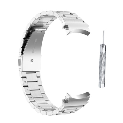 Bracelet de montre en acier à trois souches, For Samsung Galaxy Watch4 / Watch4 Classic