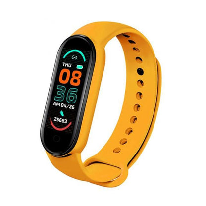 Bracelet intelligent de sport M6, prend en charge la surveillance de la fréquence cardiaque et la surveillance de la pression artérielle et la surveillance du sommeil et le rappel sédentaire, Linear Charging