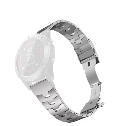 Bracelet de montre de remplacement à dégagement rapide en alliage de titane de 26 mm, For Garmin Fenix 6X