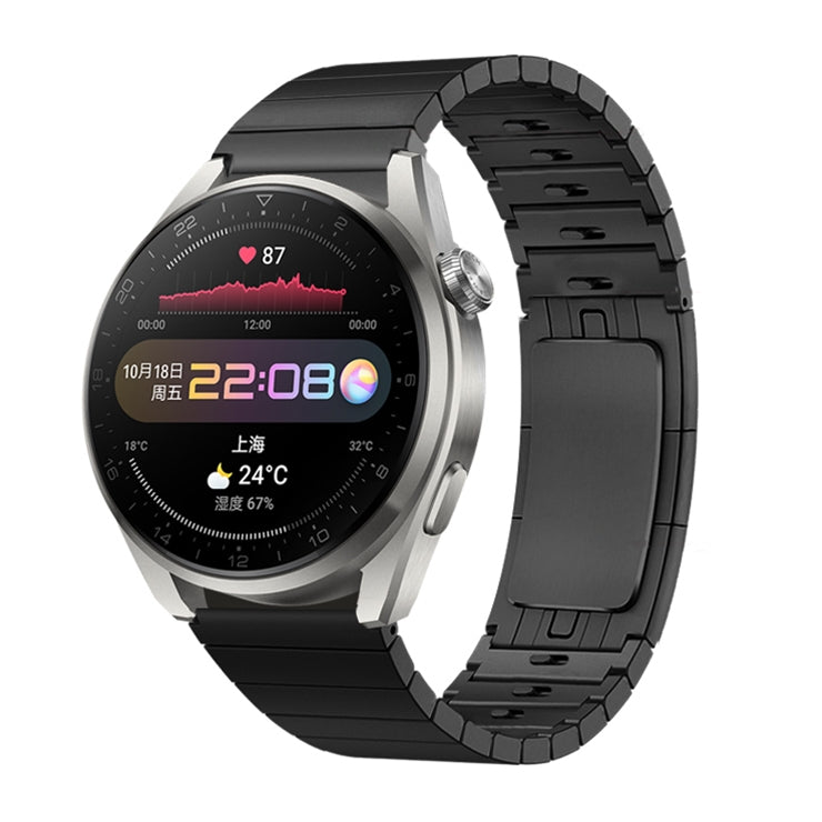 Bracelet de montre de remplacement en métal en acier inoxydable auto-démolition de 22 mm, For Huawei Watch GT2 Pro