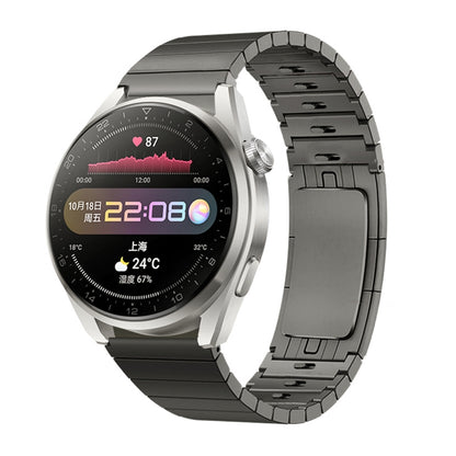 Bracelet de montre de remplacement en métal en acier inoxydable auto-démolition de 22 mm, For Huawei Watch GT2 Pro