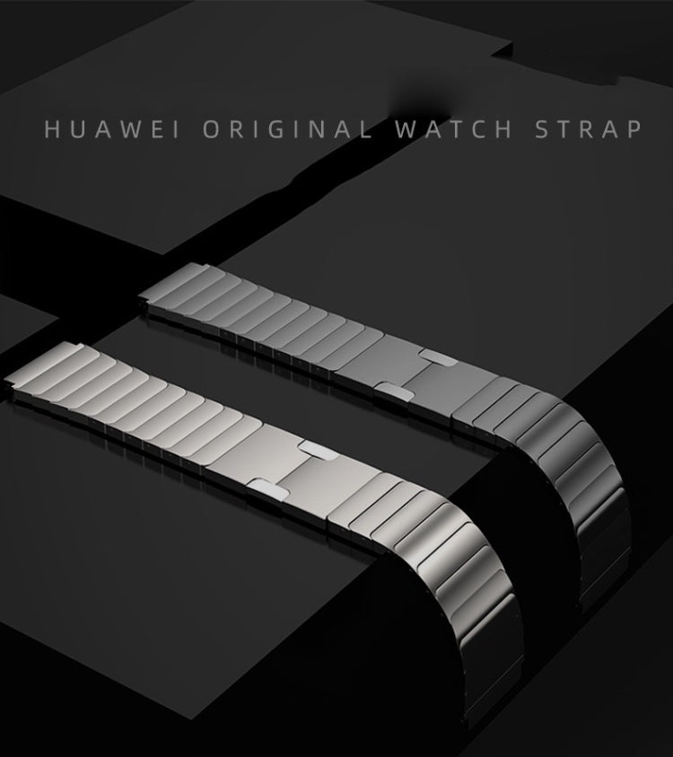 Bracelet de montre de remplacement en métal en acier inoxydable auto-démolition de 22 mm, For Huawei Watch GT2 Pro