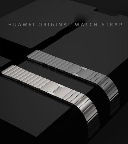 Bracelet de montre de remplacement en métal en acier inoxydable auto-démolition de 22 mm, For Huawei Watch GT2 Pro
