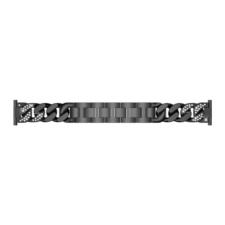 Bracelet de montre universel de rechange pour chaîne en denim à une rangée de diamants de 22 mm, For Garmin Vivoactive 4 / Venu 2