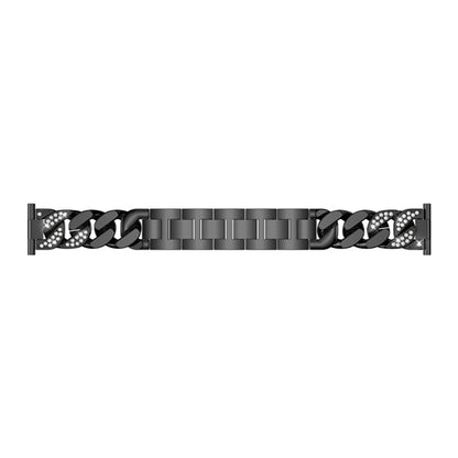 Bracelet de montre universel de rechange pour chaîne en denim à une rangée de diamants de 22 mm, For Garmin Vivoactive 4 / Venu 2