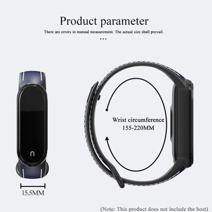MIJOBS TPU + bracelet de remplacement en cuir, For Xiaomi Mi Band 5 / 6