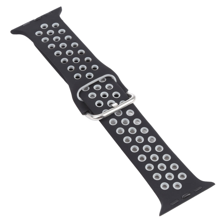 Bracelet de remplacement en silicone + étui de protection avec ensemble de protection d'écran pour Apple Watch Series, 3 & 2 & 1 42mm, For Apple Watch Series 6 / 5 / 4 / Watch SE 44mm