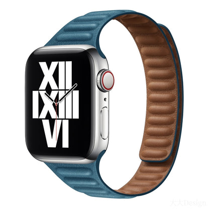 Bracelet de montre de remplacement magnétique à boucle amincissante pour la série Apple Watch, 7 41mm / 6&SE&5&4 40mm / 3&2&1 38mm, 7 45mm / 6&SE&5&4 44mm / 3&2&1 42mm