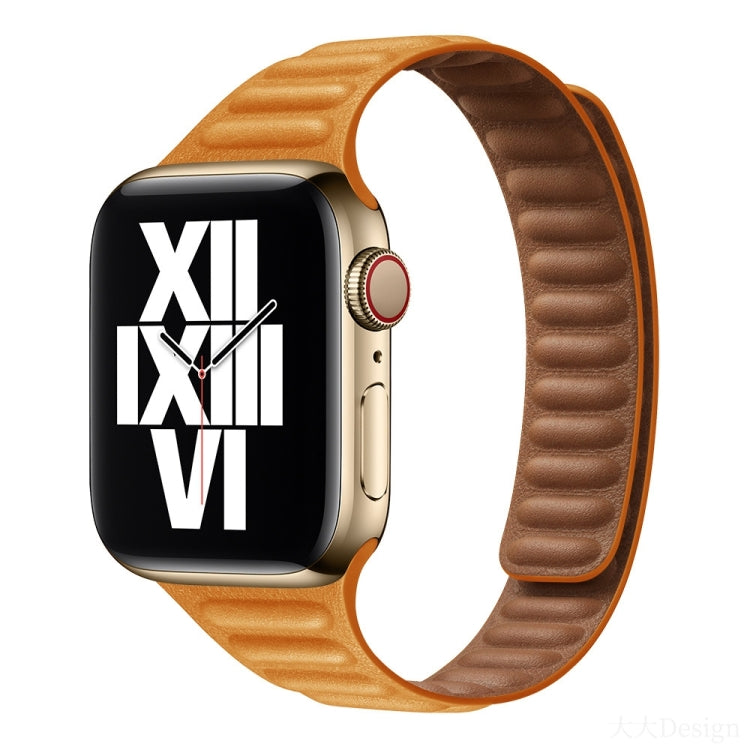 Bracelet de montre de remplacement magnétique à boucle amincissante pour la série Apple Watch, 7 41mm / 6&SE&5&4 40mm / 3&2&1 38mm, 7 45mm / 6&SE&5&4 44mm / 3&2&1 42mm