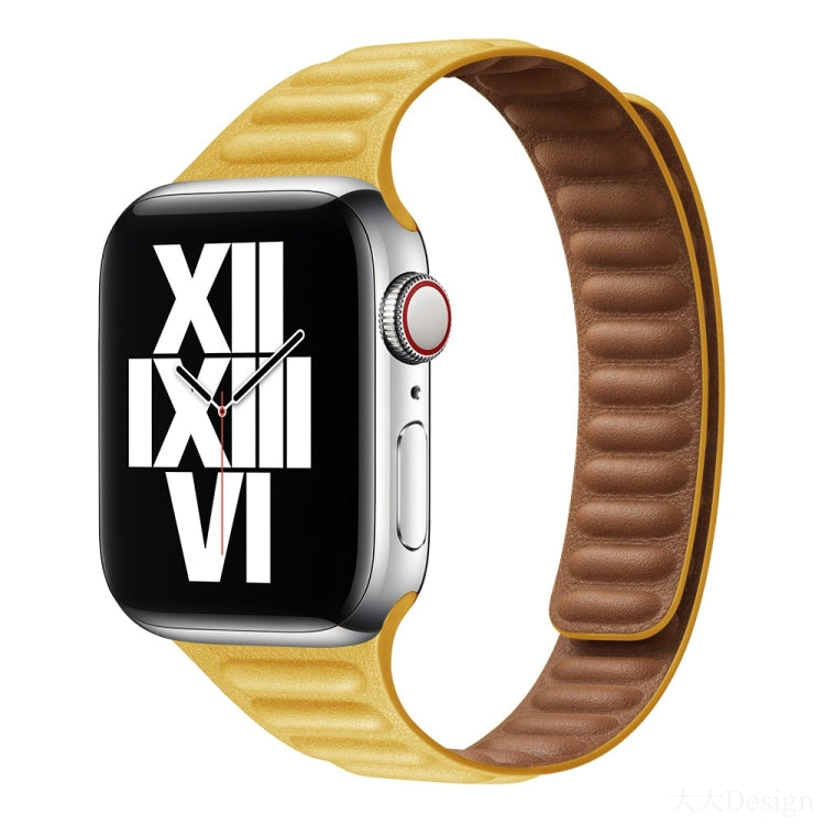 Bracelet de montre de remplacement magnétique à boucle amincissante pour la série Apple Watch, 7 41mm / 6&SE&5&4 40mm / 3&2&1 38mm, 7 45mm / 6&SE&5&4 44mm / 3&2&1 42mm